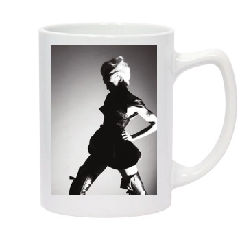 Cameron Diaz 14oz White Statesman Mug