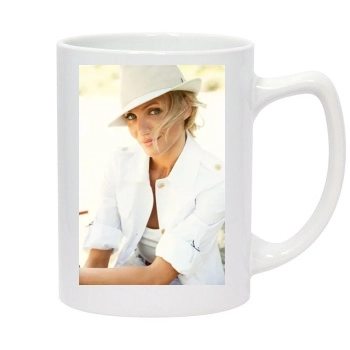 Cameron Diaz 14oz White Statesman Mug