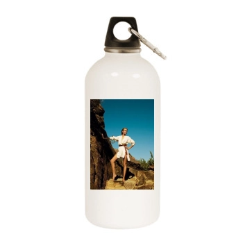 Cameron Diaz White Water Bottle With Carabiner