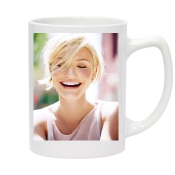 Cameron Diaz 14oz White Statesman Mug