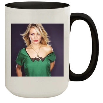 Cameron Diaz 15oz Colored Inner & Handle Mug