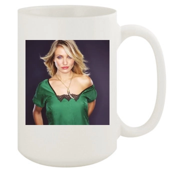 Cameron Diaz 15oz White Mug