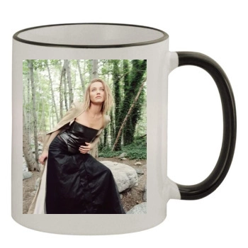 Cameron Diaz 11oz Colored Rim & Handle Mug