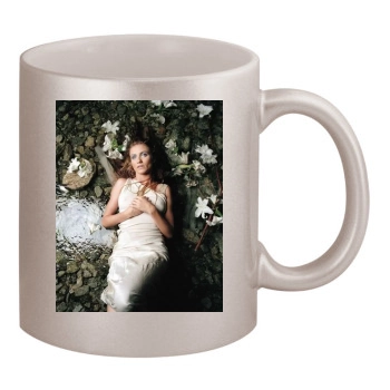 Cameron Diaz 11oz Metallic Silver Mug