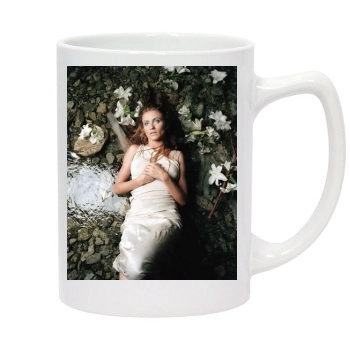 Cameron Diaz 14oz White Statesman Mug