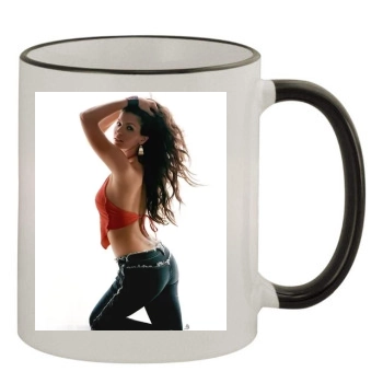 Charisma Carpenter 11oz Colored Rim & Handle Mug