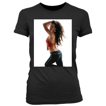 Charisma Carpenter Women's Junior Cut Crewneck T-Shirt