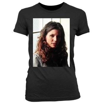 Charisma Carpenter Women's Junior Cut Crewneck T-Shirt