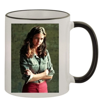 Charisma Carpenter 11oz Colored Rim & Handle Mug