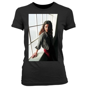 Charisma Carpenter Women's Junior Cut Crewneck T-Shirt