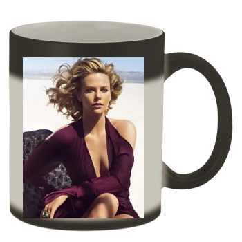 Charlize Theron Color Changing Mug