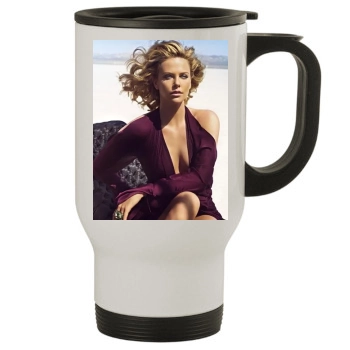 Charlize Theron Stainless Steel Travel Mug