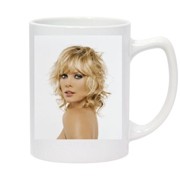 Charlize Theron 14oz White Statesman Mug