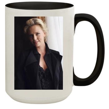 Charlize Theron 15oz Colored Inner & Handle Mug