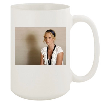 Charlize Theron 15oz White Mug