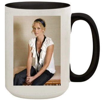 Charlize Theron 15oz Colored Inner & Handle Mug