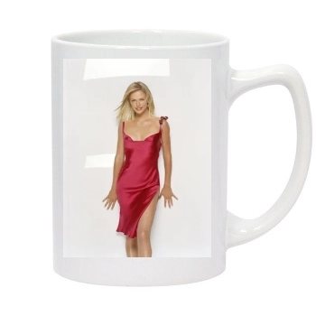 Charlize Theron 14oz White Statesman Mug