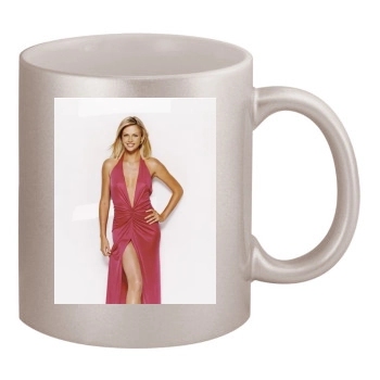 Charlize Theron 11oz Metallic Silver Mug