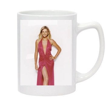 Charlize Theron 14oz White Statesman Mug