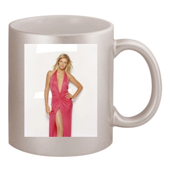 Charlize Theron 11oz Metallic Silver Mug