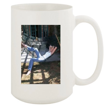 Charlize Theron 15oz White Mug