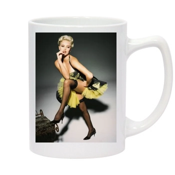 Charlize Theron 14oz White Statesman Mug