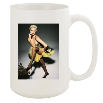 Charlize Theron 15oz White Mug