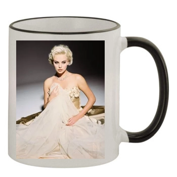 Charlize Theron 11oz Colored Rim & Handle Mug