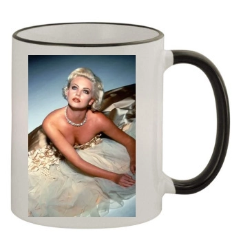 Charlize Theron 11oz Colored Rim & Handle Mug