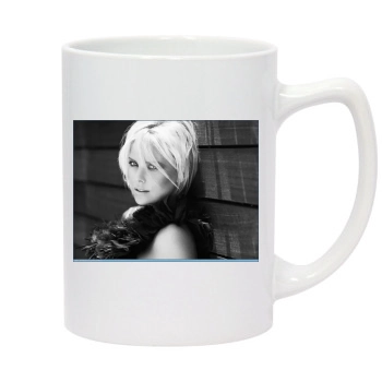 Charlize Theron 14oz White Statesman Mug