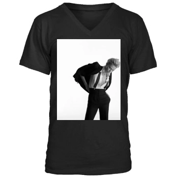 Charlize Theron Men's V-Neck T-Shirt