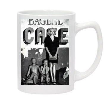 Charlize Theron 14oz White Statesman Mug