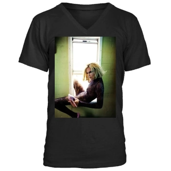 Charlize Theron Men's V-Neck T-Shirt