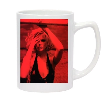 Charlize Theron 14oz White Statesman Mug