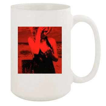 Charlize Theron 15oz White Mug