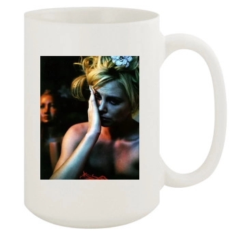 Charlize Theron 15oz White Mug