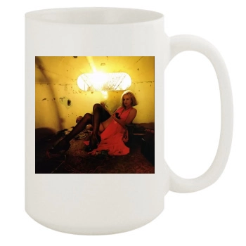 Charlize Theron 15oz White Mug