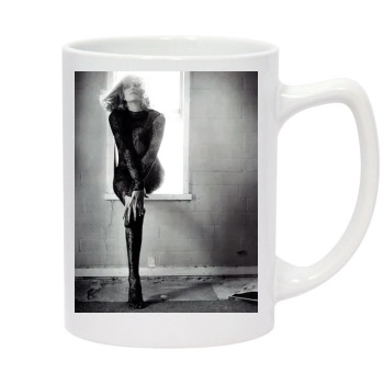 Charlize Theron 14oz White Statesman Mug