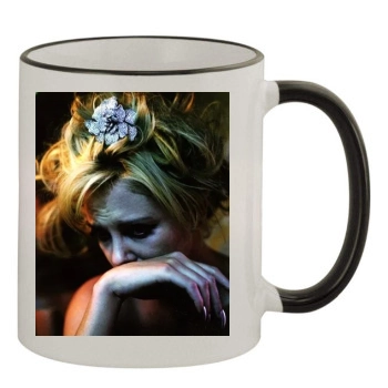 Charlize Theron 11oz Colored Rim & Handle Mug