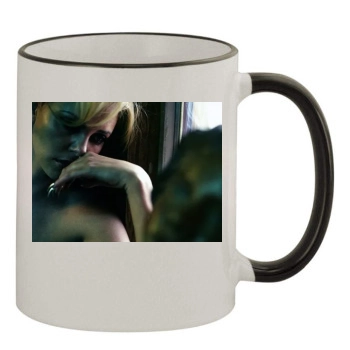 Charlize Theron 11oz Colored Rim & Handle Mug