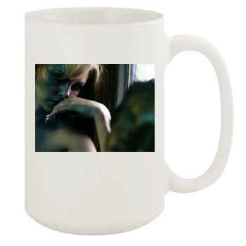 Charlize Theron 15oz White Mug