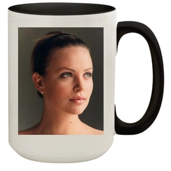 Charlize Theron 15oz Colored Inner & Handle Mug