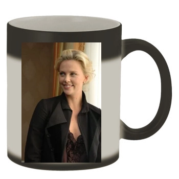 Charlize Theron Color Changing Mug