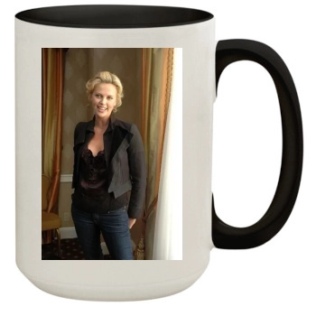 Charlize Theron 15oz Colored Inner & Handle Mug