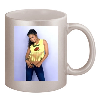 Christina Milian 11oz Metallic Silver Mug