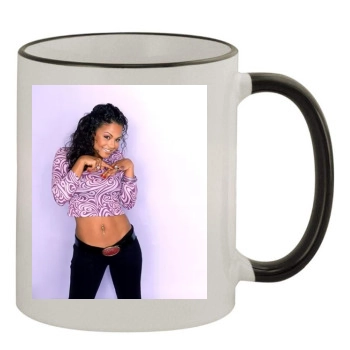 Christina Milian 11oz Colored Rim & Handle Mug