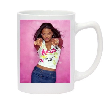 Christina Milian 14oz White Statesman Mug