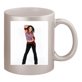 Christina Milian 11oz Metallic Silver Mug