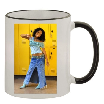 Christina Milian 11oz Colored Rim & Handle Mug