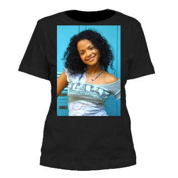 Christina Milian Women's Cut T-Shirt